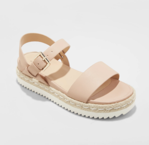 A New Day Rianne Espadrille Ankle Strap Sandals