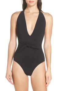 Tory Burch Tie Front Swimsuit
