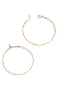 Madewell Gold-Filled Hoop Earrings