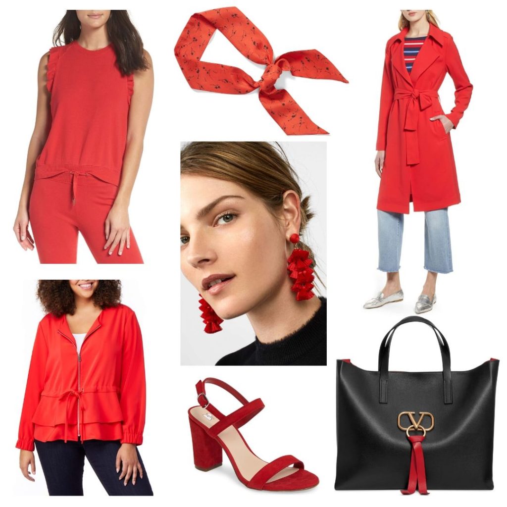 Outfit Ideas: And a Pop of Red
