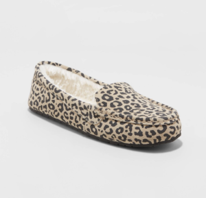 Stars Above Gemma Leopard Suede Slippers