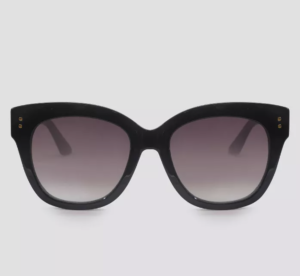 A New Day Cateye Black Sunglasses
