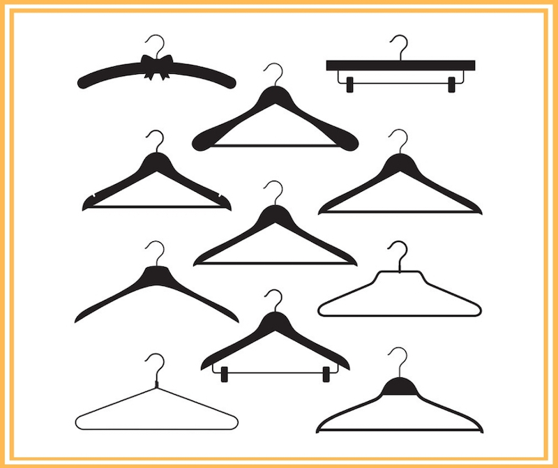 30pk Suit Flocked Hangers Gray - Brightroom™ : Target