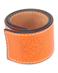Loewe Small Leather Slap Bracelet
