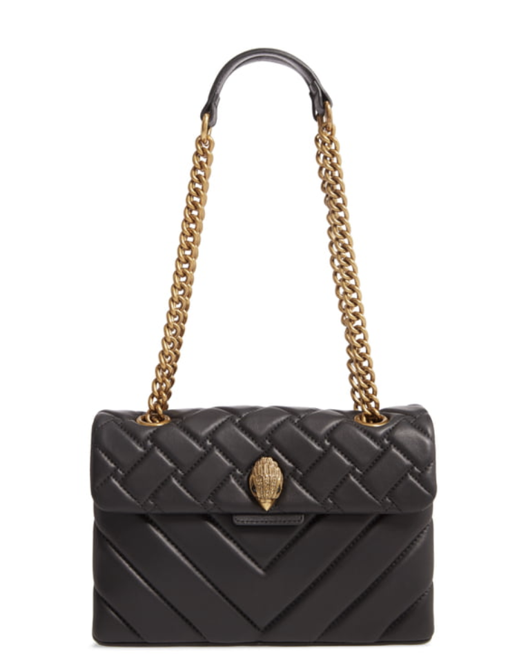 Kurt Geiger London Kensington Quilted Leather Shoulder Bag