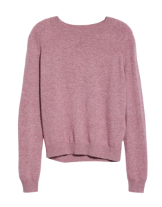 Vince Wool & Cashmere Sweater in Heather Amarena