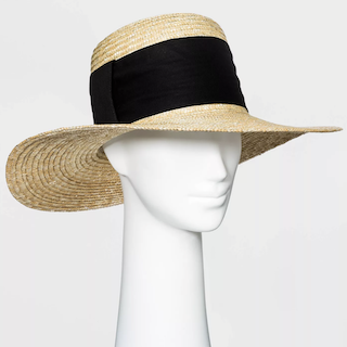 A New Day Straw Boater Hat
