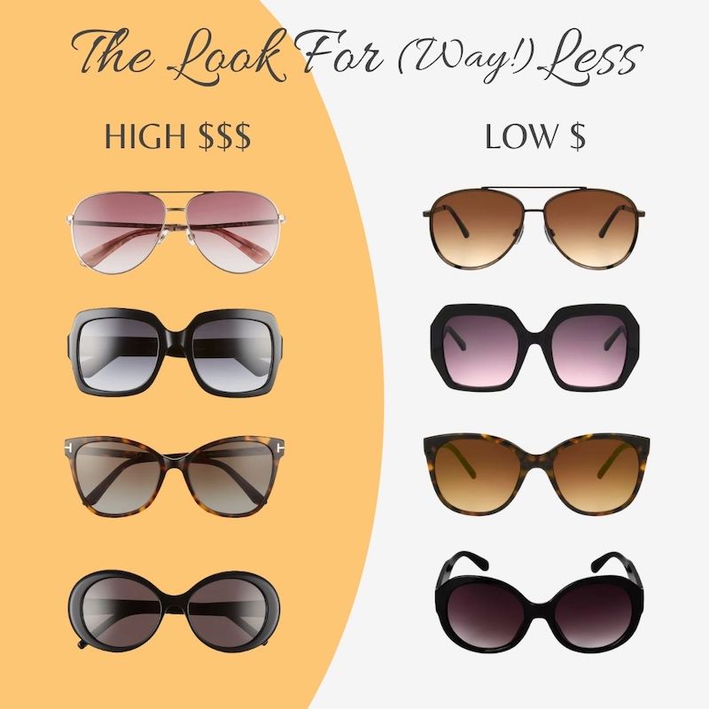 Look For Less Sunglass Chart