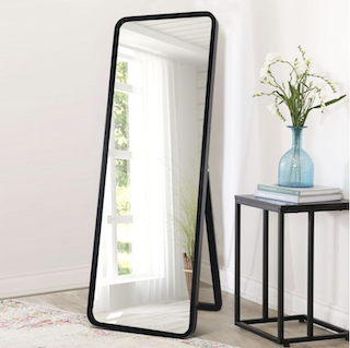 Rounded Rectangle Standing Mirror