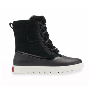 Sorel Joan of Arc Suede Shearling Boots