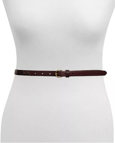 Frye Studded Leather Belt