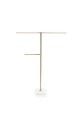 Gold Jewelry F Shaped Stand