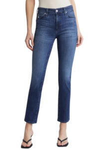 AG Mari High Waist Slim Straight Leg Jeans