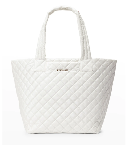 MZ Wallace Quilted Nylon Tote Bag