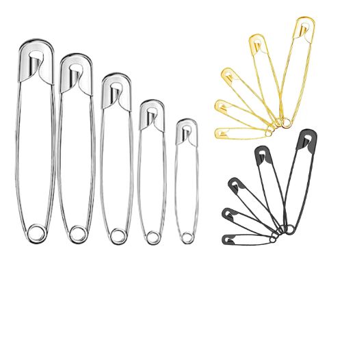 Asssorted Color & Size Safety Pins