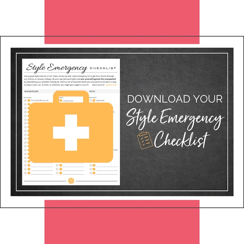 picture of Style Emergency Kit Checklist