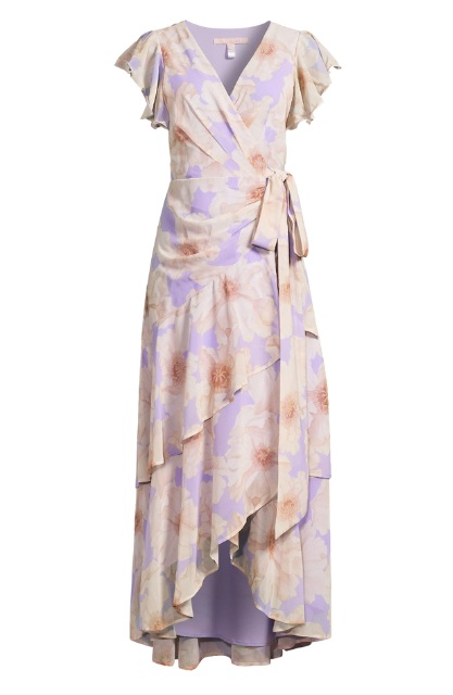 Hutch Cezza Floral Wrap Dress