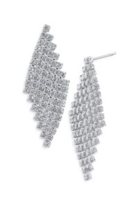 Kenneth Jay Lane Mesh Earrings