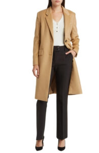 BOSS Catara Wool & Cashmere Coat