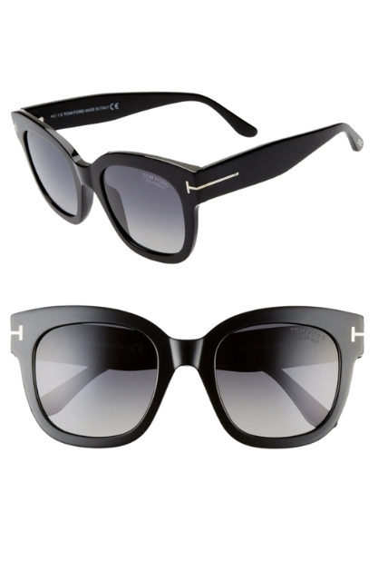 Tom Ford Beatrix Gradient Square Sunglasses
