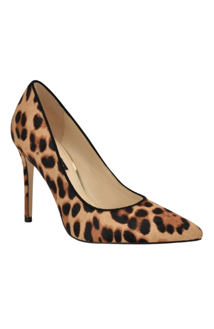 Nine West Calf Hair Pointed Toe Pump