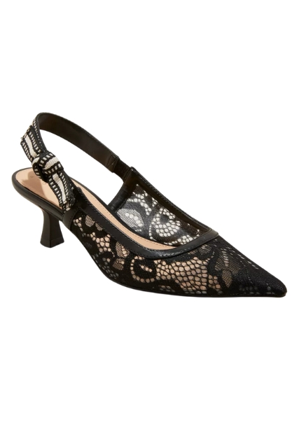 A New Day Milan Slingback Kitten Pumps