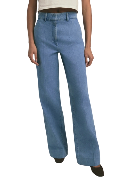 Favorite Daughter The Fiona Wide Leg Trouser Jeans