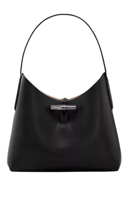 Longchamp Roseau Leather Box Hobo