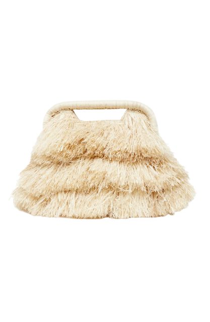 Poolside The Flamands Raffia Bag