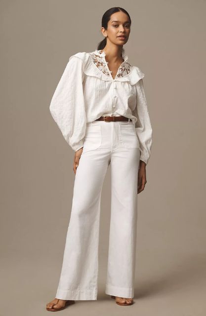 Colette Beachy Linen Pants By Maeve