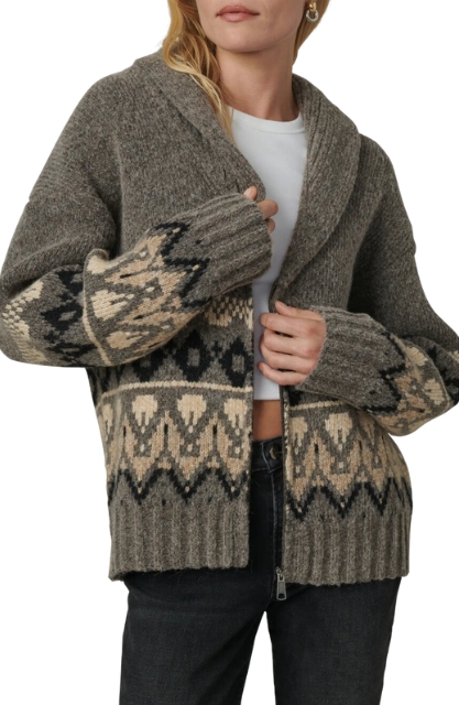 Joe's The Inga Fair Isle Cardigan