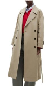 Mango Double Breasted Trench Coat
